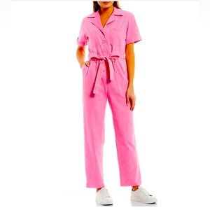 NWT Skies are Blue Hot pink jumpsuit
